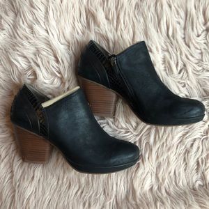 Dansko Marcia Wedge Clog Booties